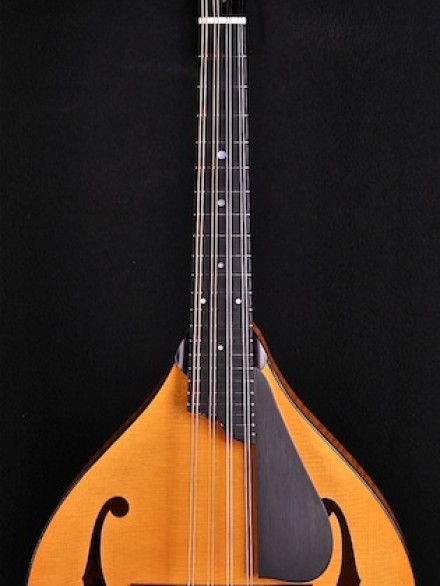 A-STYLE MANDOLIN, AMBER GLOSS TOP W/PICKGUARD, CASE